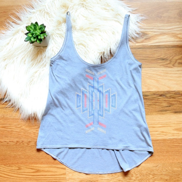 Chaser Tops - ⚡ FLASH SALE ⚡ Size M Chaser Gray Graphic Tank